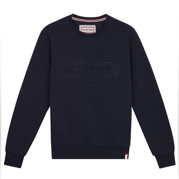 Hunter Boots Women’s 3D Black Sweatshirt - Picture 1 of 8